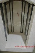 U型硅碳棒垂直安装可以触底吗